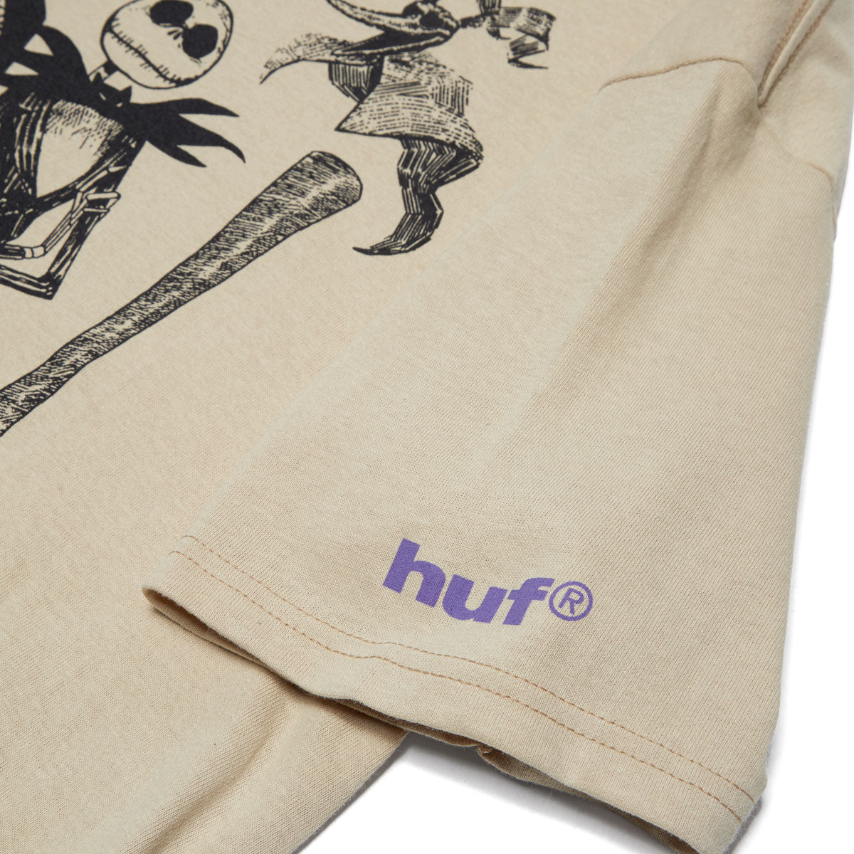 HUF x Nightmare Before Christmas Cast T-Shirt - Sand image 3