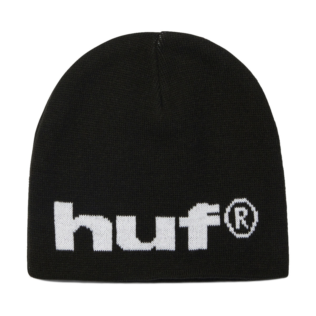 HUF 89 Skull Beanie - Black/White image 1