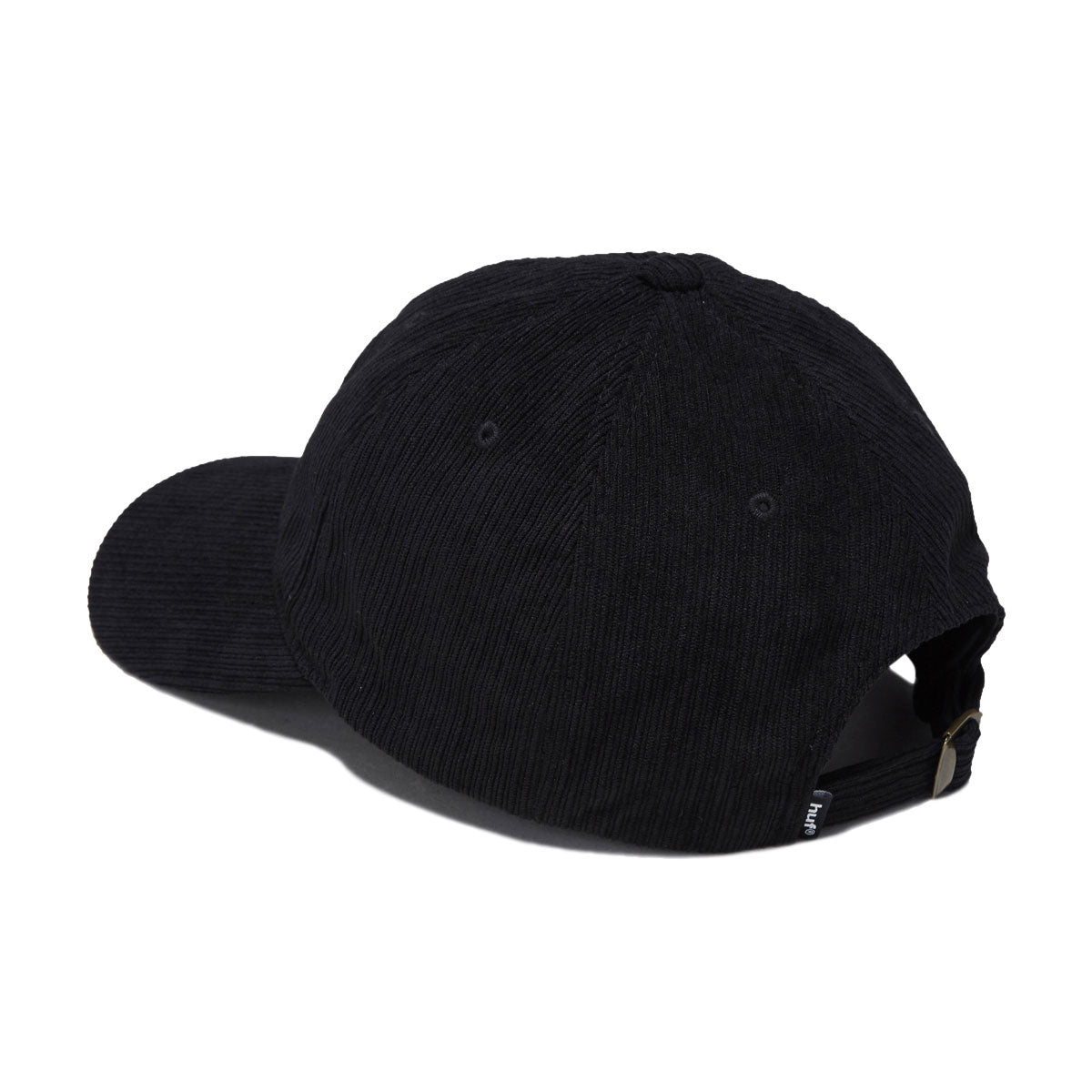 HUF Prism TT Cord 6 Panel CV Hat - Black image 2