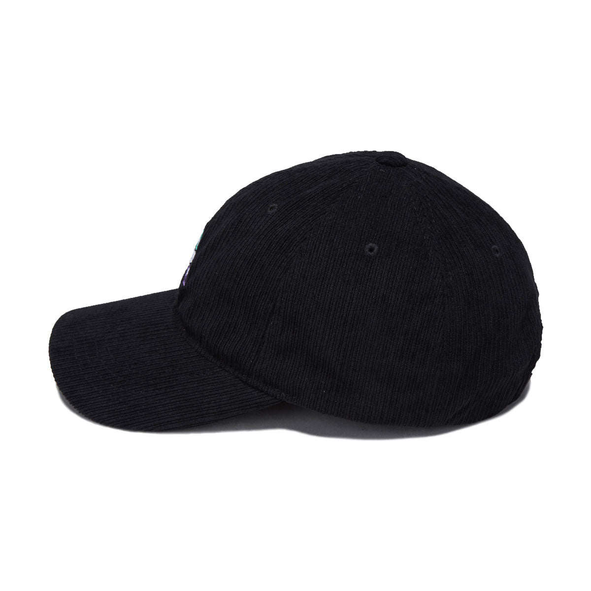 HUF Prism TT Cord 6 Panel CV Hat - Black image 3