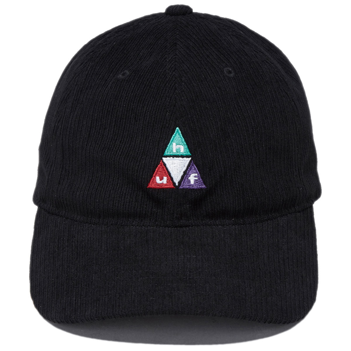 HUF Prism TT Cord 6 Panel CV Hat - Black image 5