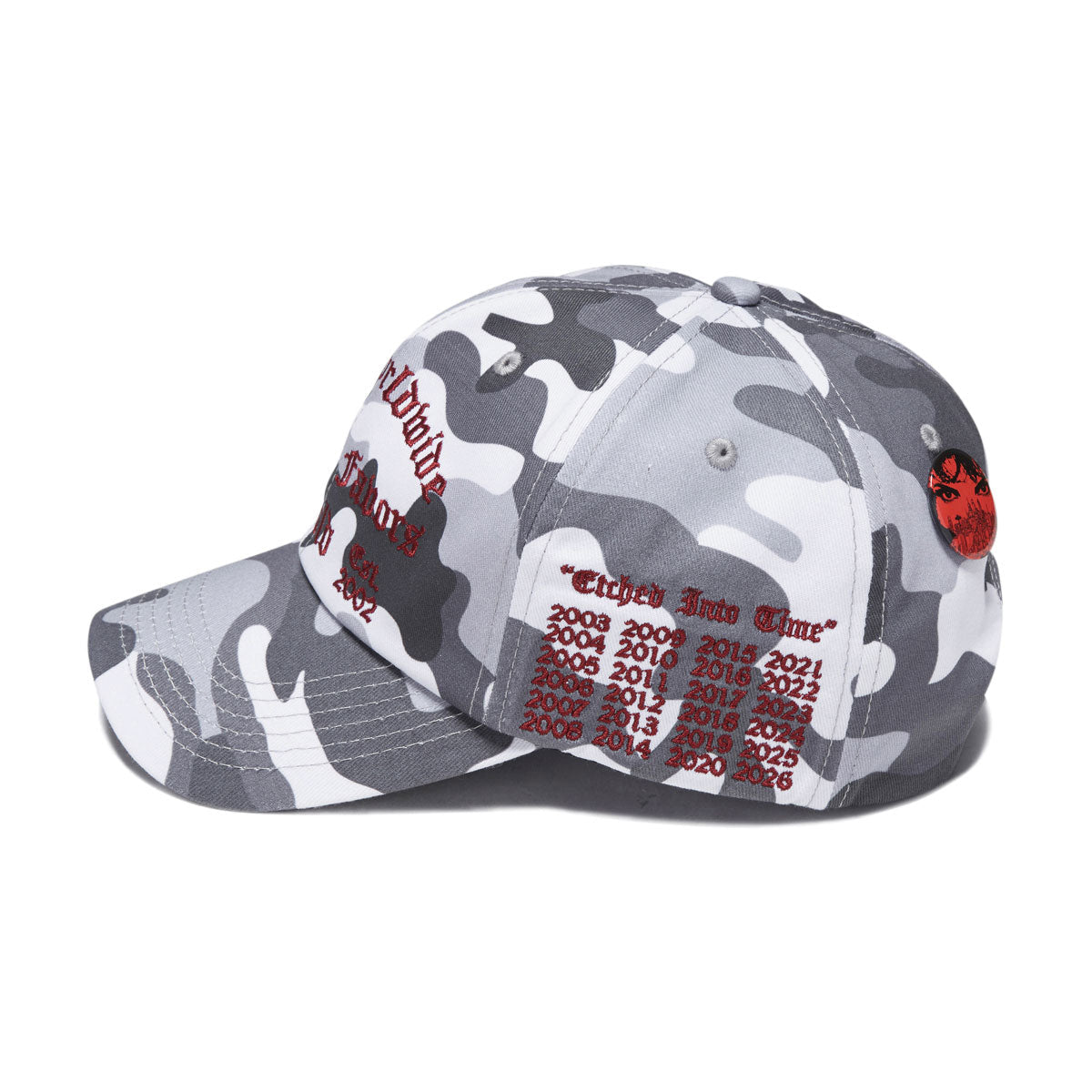 HUF Olympia 6 Panel Hat - Camo image 3