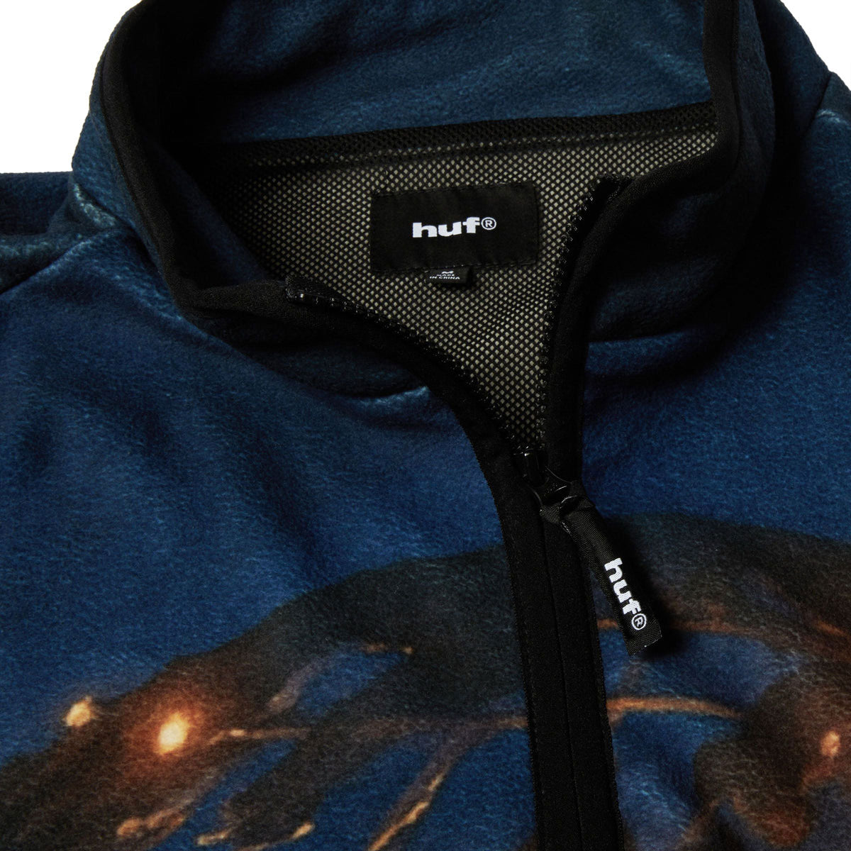 HUF Flushing Polar Fleece Jacket - Multi image 5