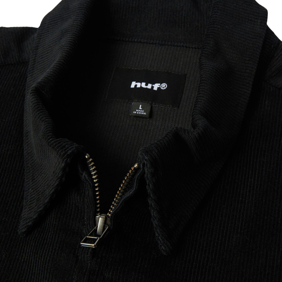 HUF 89 Corduroy Jacket - Black/White image 4