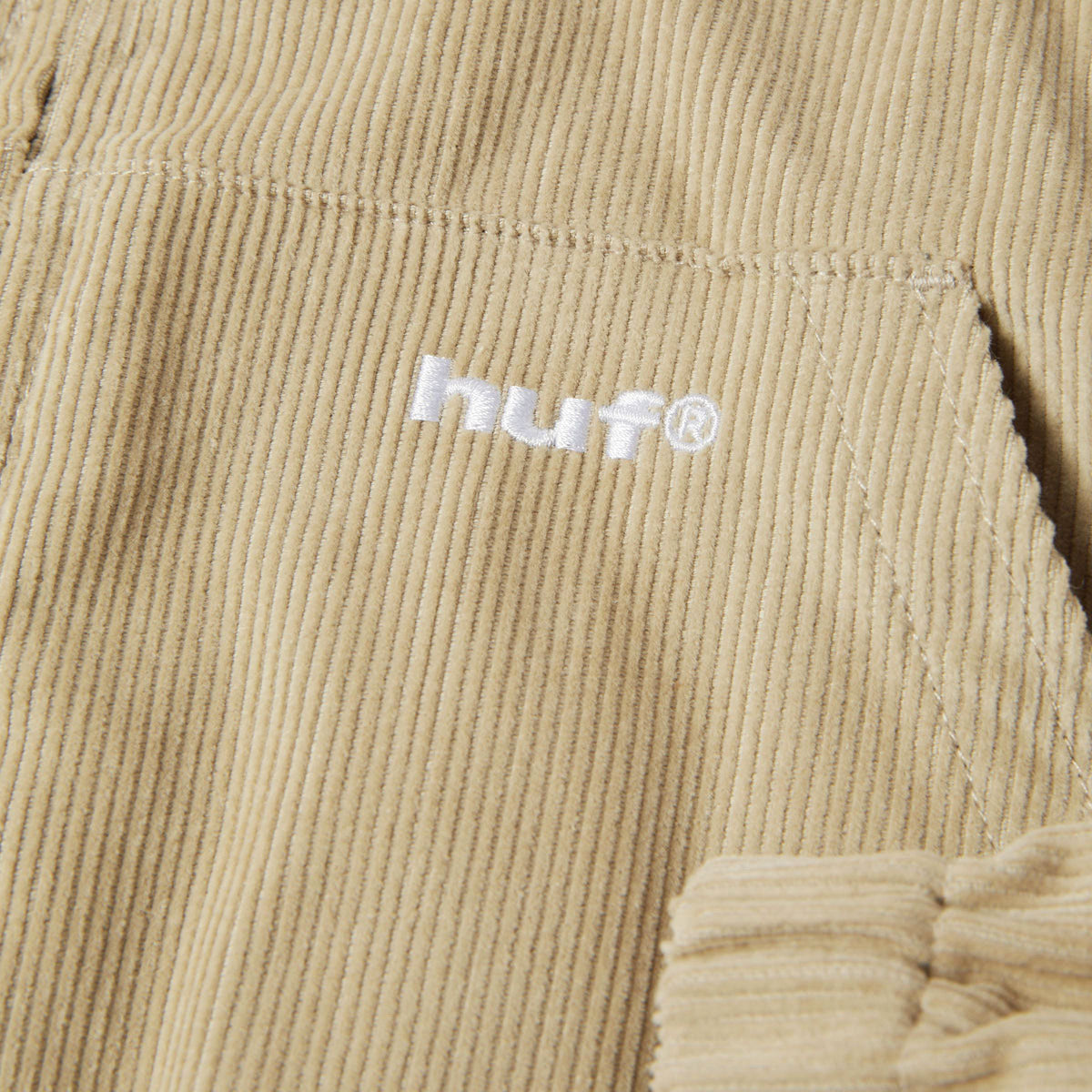 HUF 89 Corduroy Jacket - Tan/White image 5