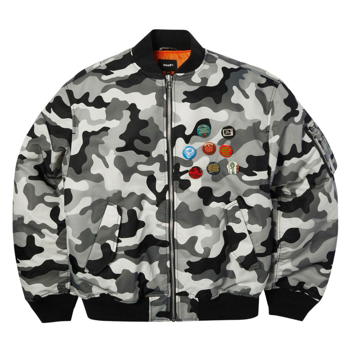 HUF Olympia Camo Flight Jacket - Camo image 1
