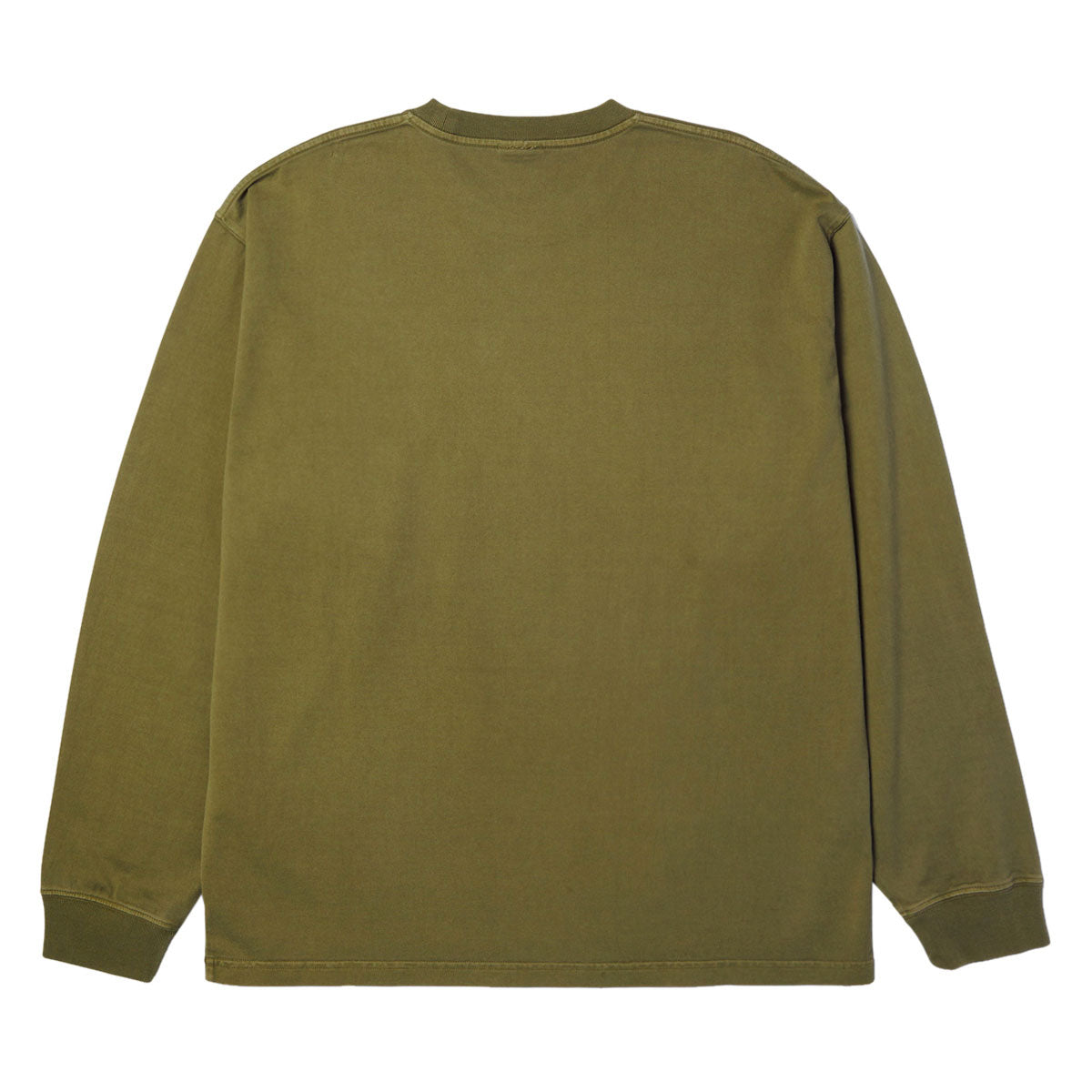 HUF 89 Heavyweight Long Sleeve Knit T-Shirt - Olive image 2