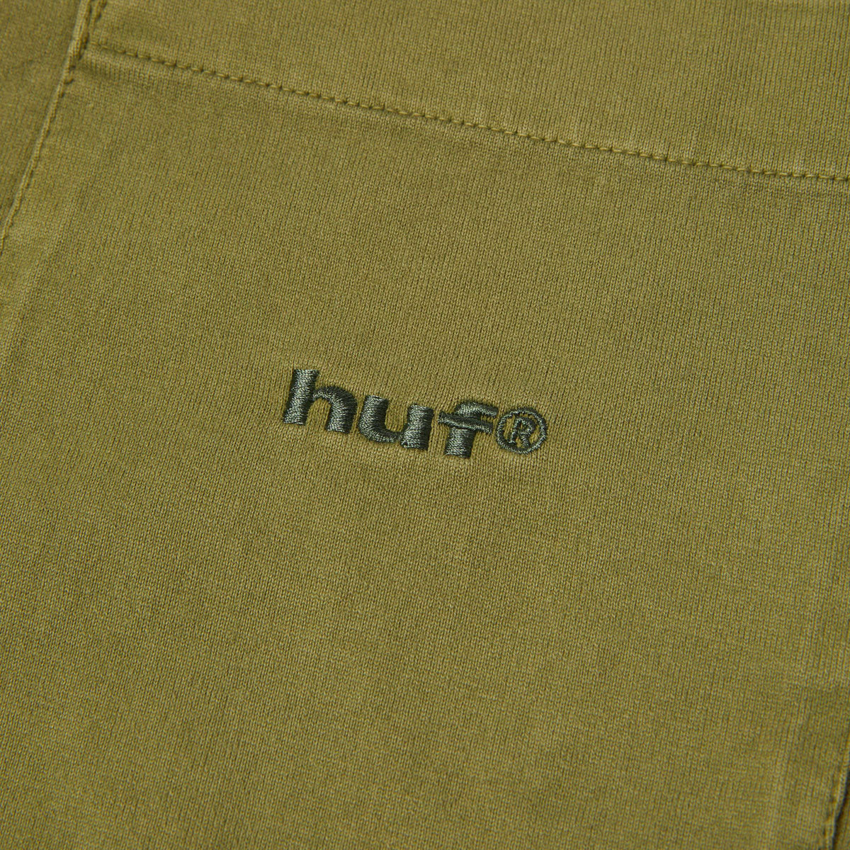 HUF 89 Heavyweight Long Sleeve Knit T-Shirt - Olive image 3