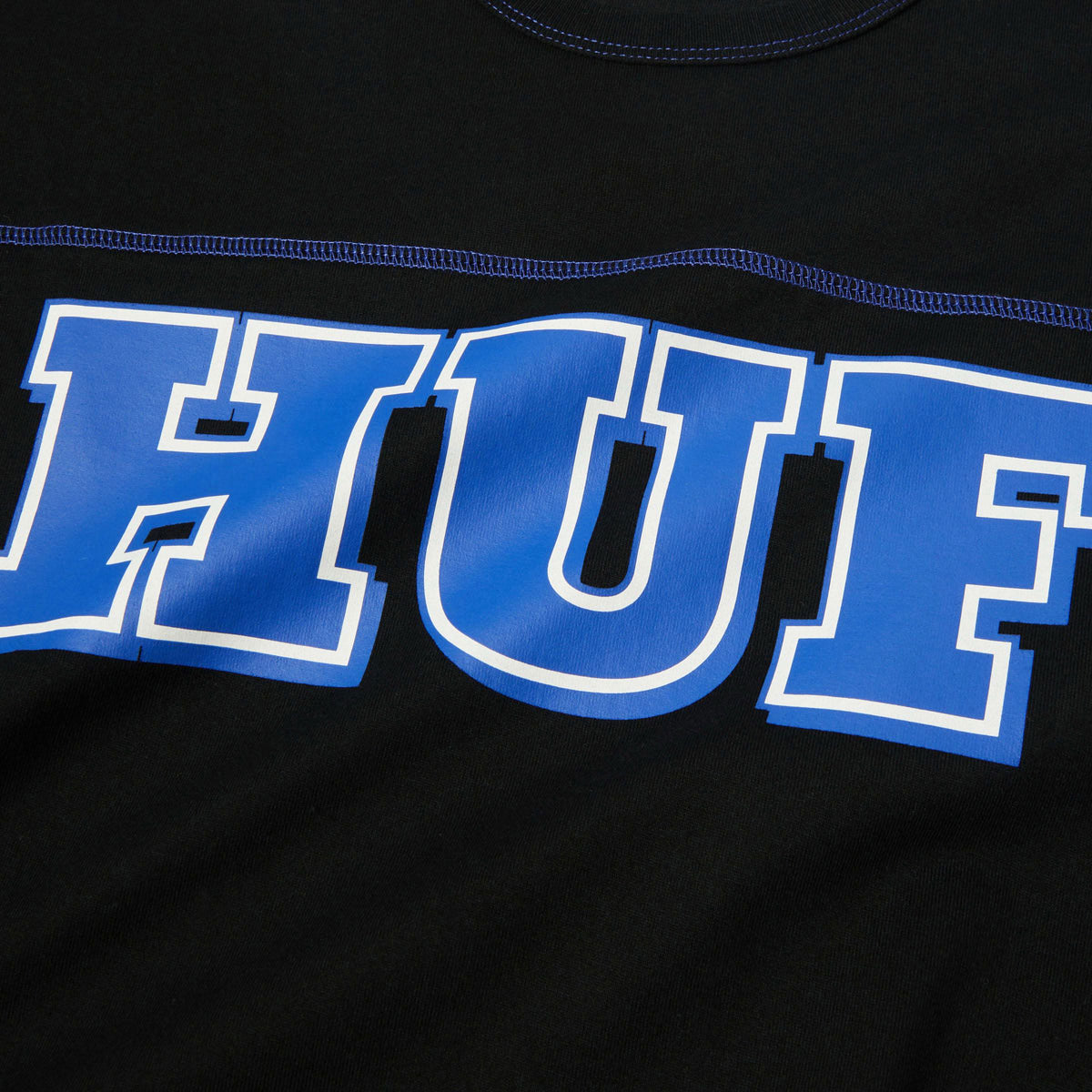 HUF Legacy Football T-Shirt - Black image 4