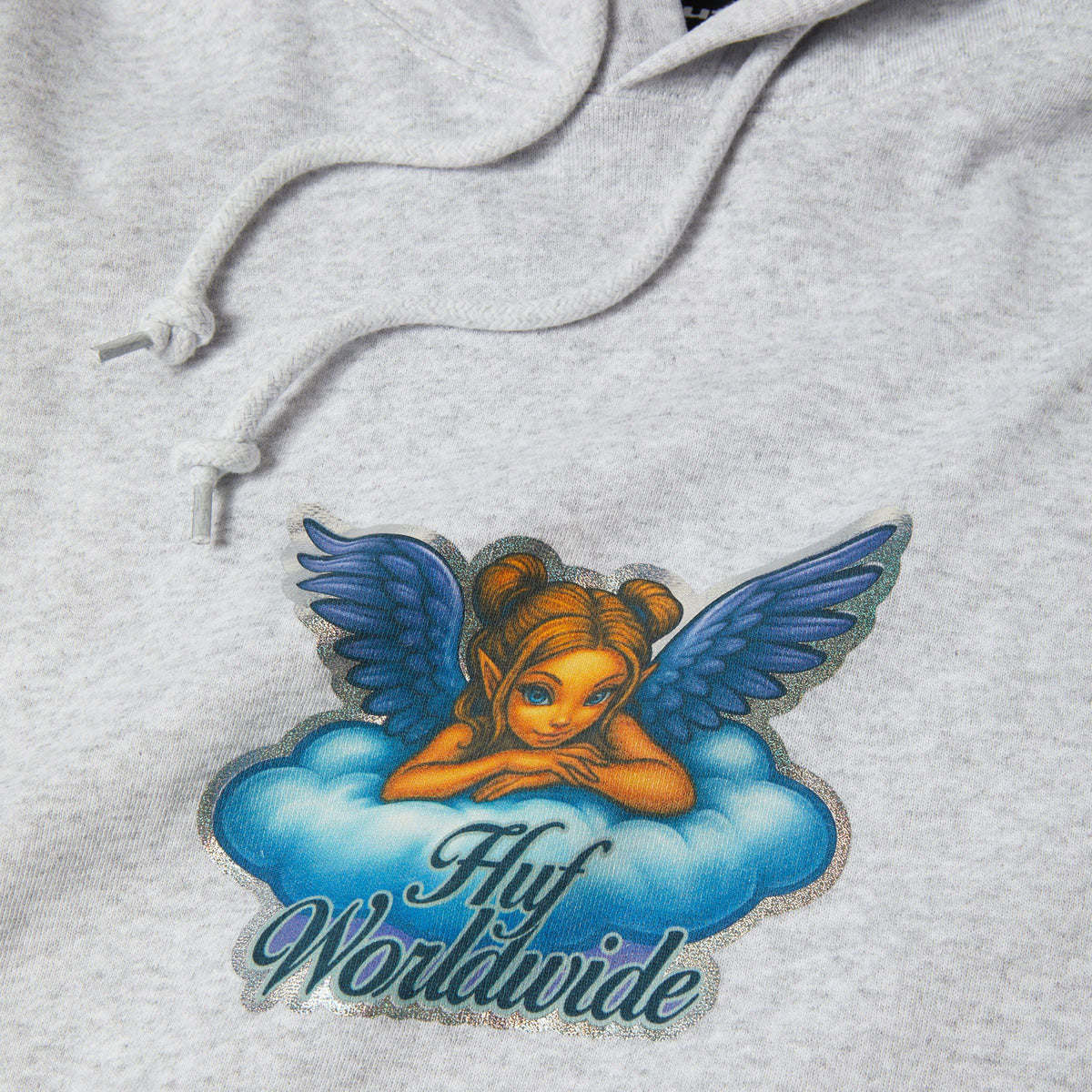 HUF Bliss Hoodie - Heather Grey image 4