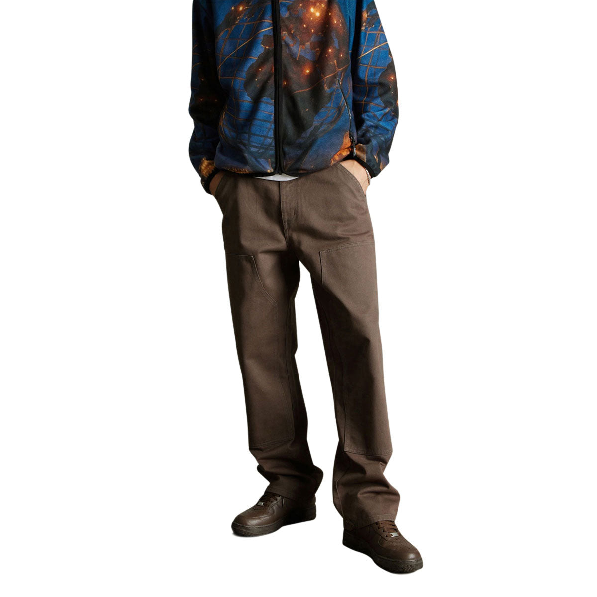 HUF Kinda Loose Double Knee Jeans - Bark image 2