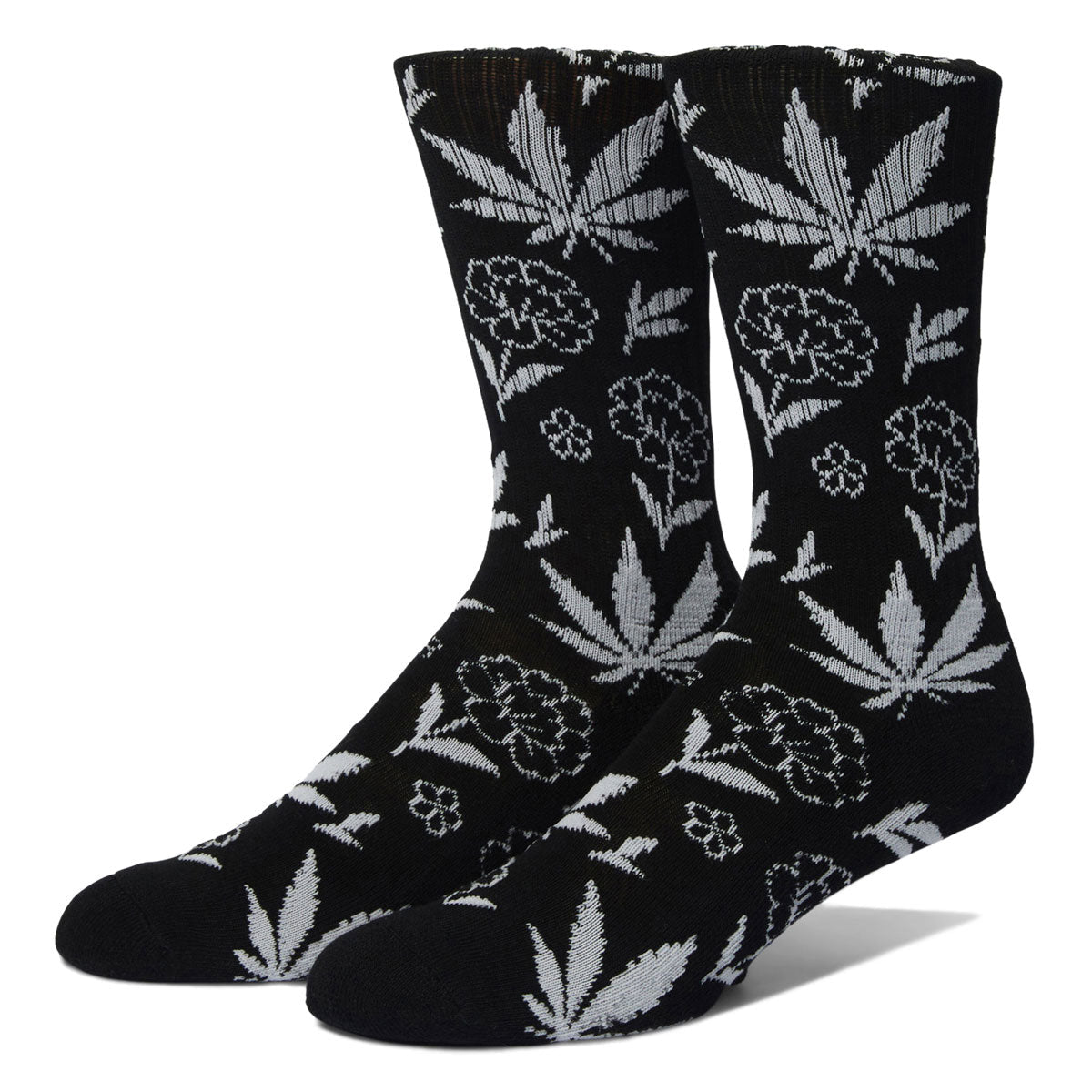 HUF Plantlife Porcelain Socks - Black image 1