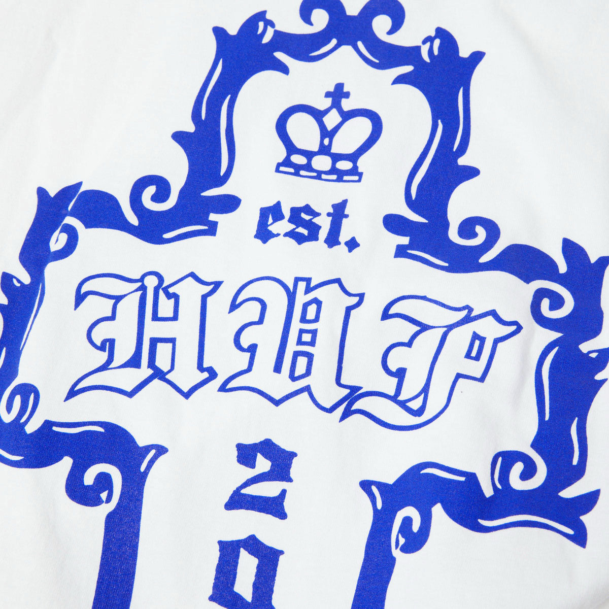 HUF Hard Luxe Long Sleeve T-Shirt - White image 4