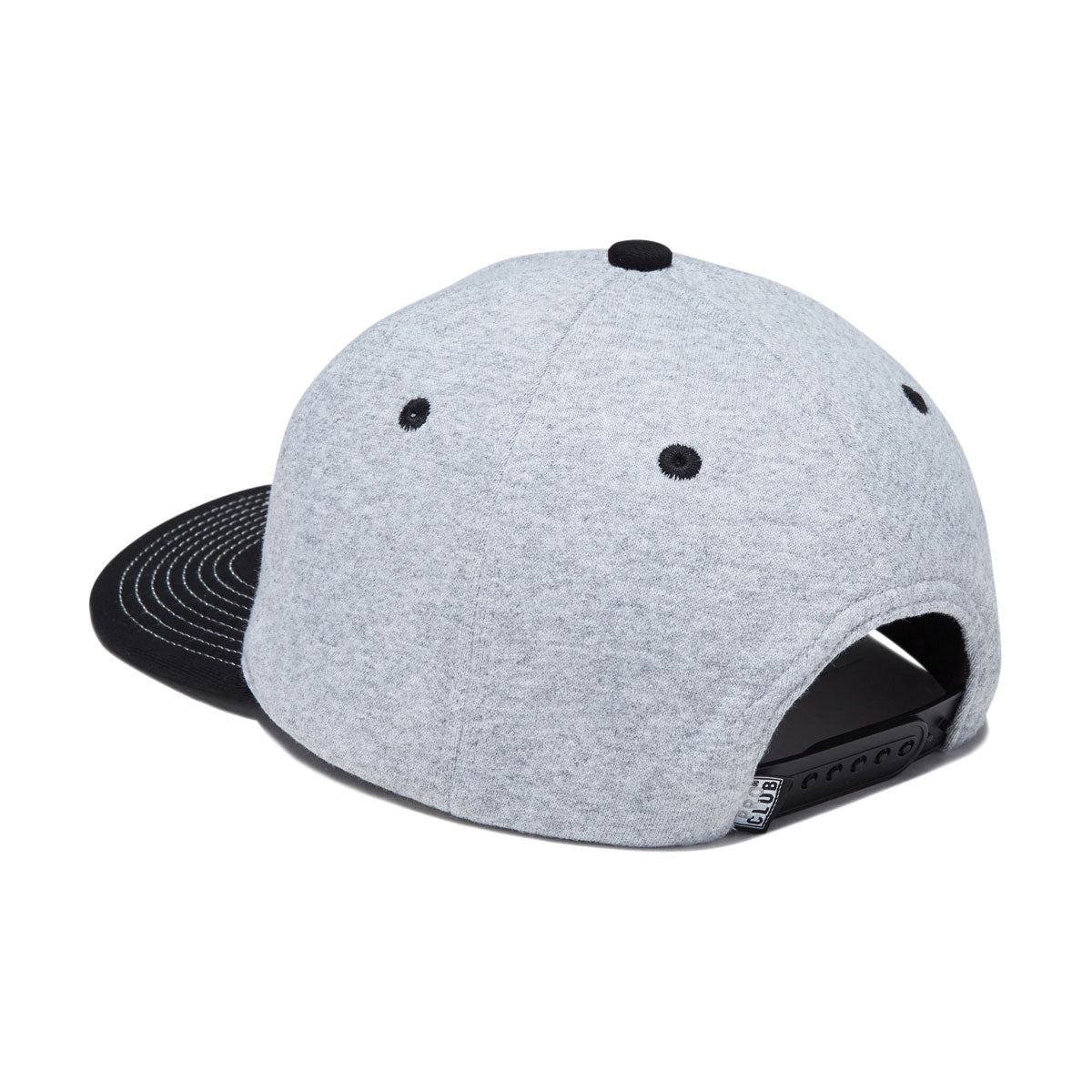 HUF x Pro Club Fleece Snapback Hat - Heather Grey image 2