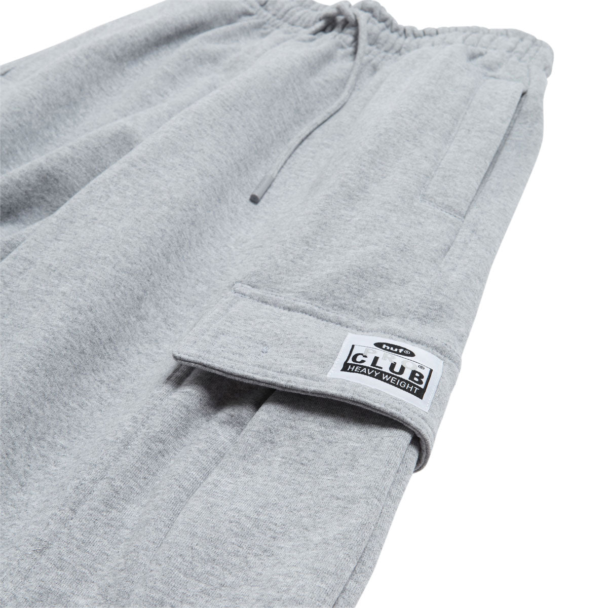 HUF x Pro Club Multi Pocket Sweatpants - Heather Grey image 3