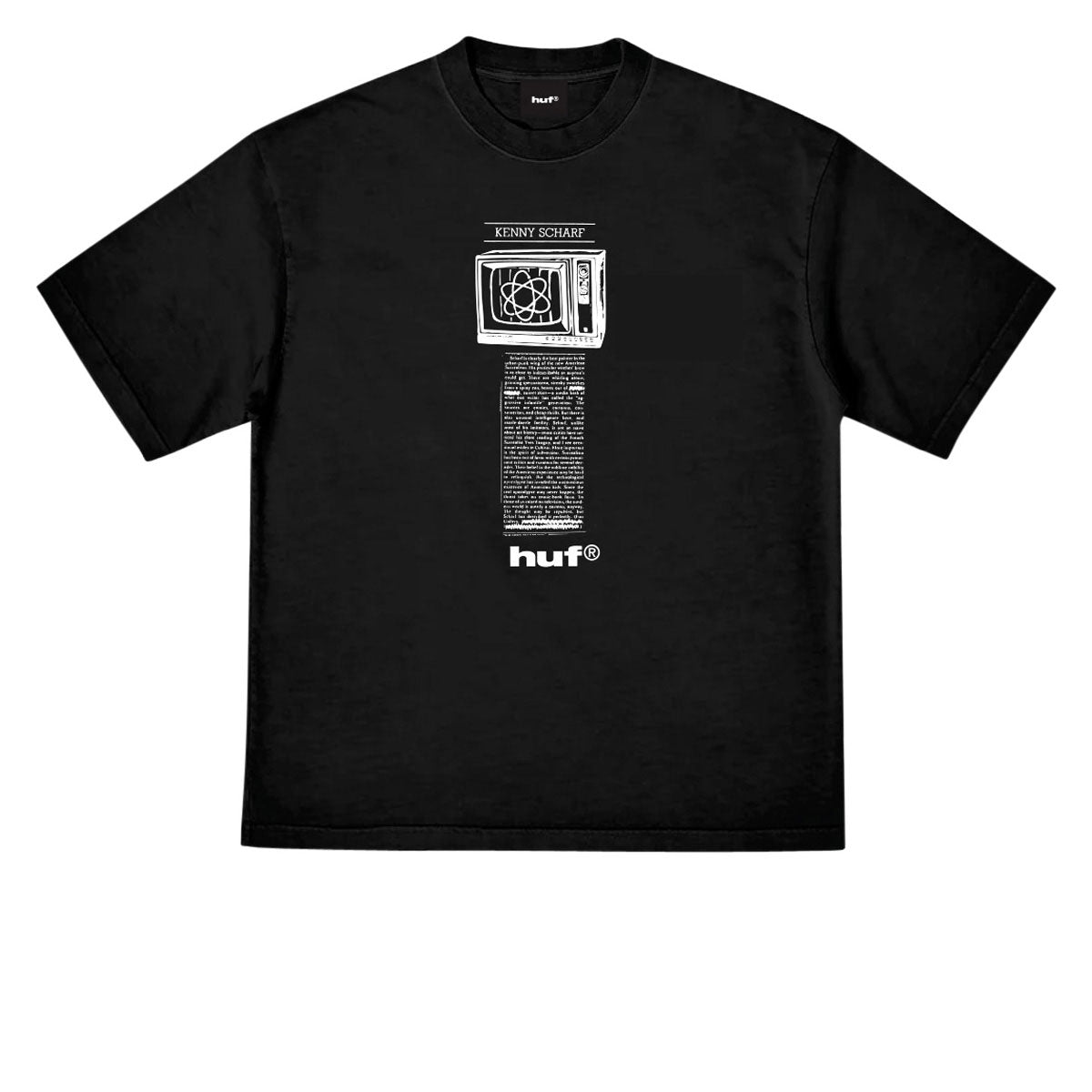 HUF x Kenny Scharf Philosophy T-Shirt - Black image 1