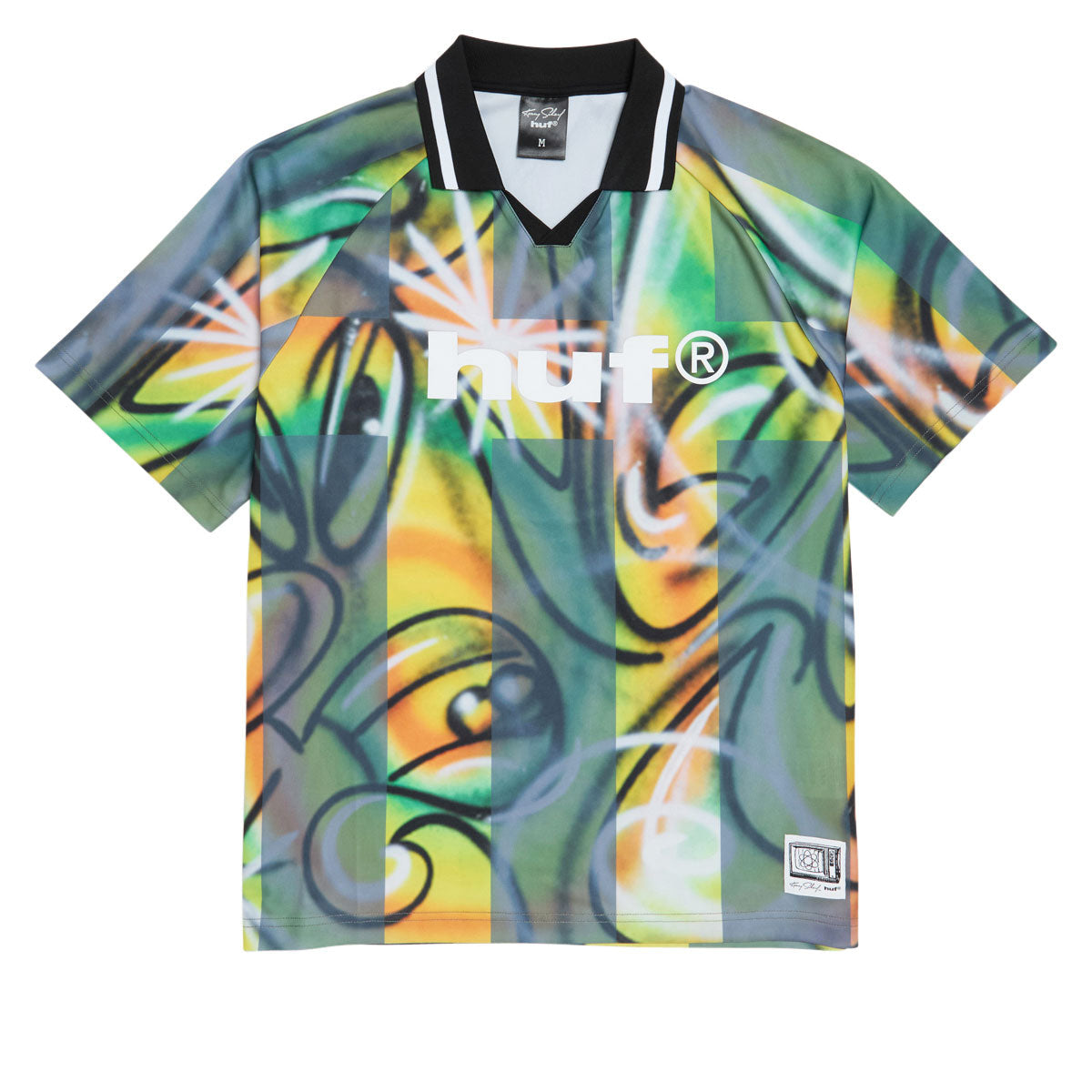 HUF x Kenny Scharf Multitud Soccer Jersey - Multi image 1