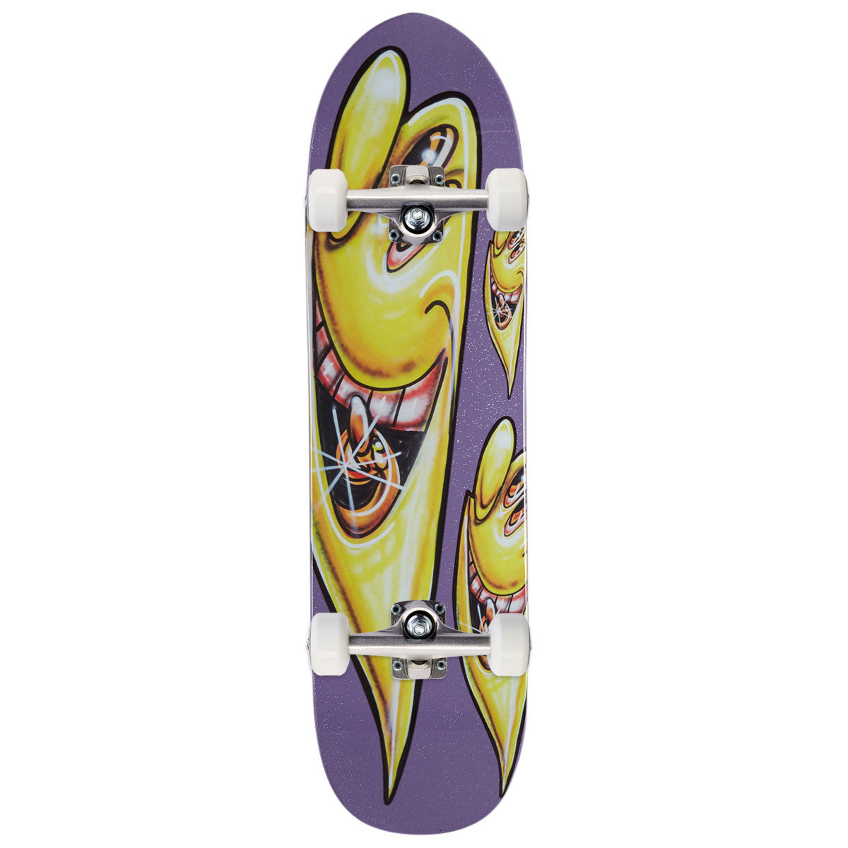 HUF Karbombz Cruiser Skateboard Complete - Purple - 8.50