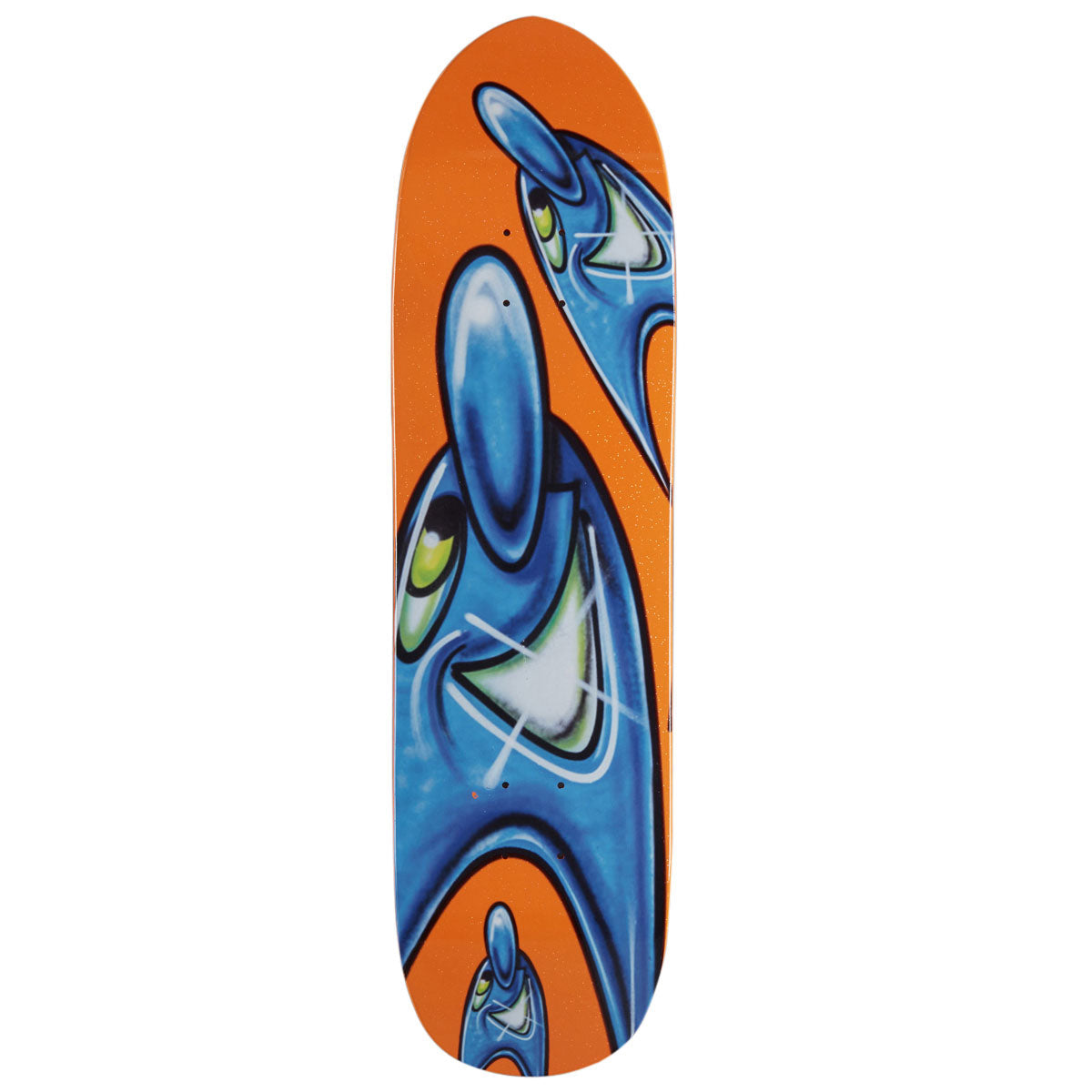 HUF Karbombz Cruiser Skateboard Deck - Orange - 8.50