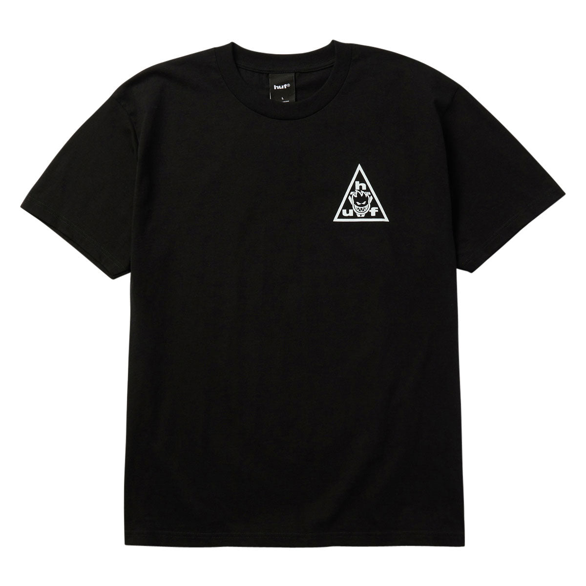 HUF x Spitfire Sticker TT T-Shirt - Black image 2