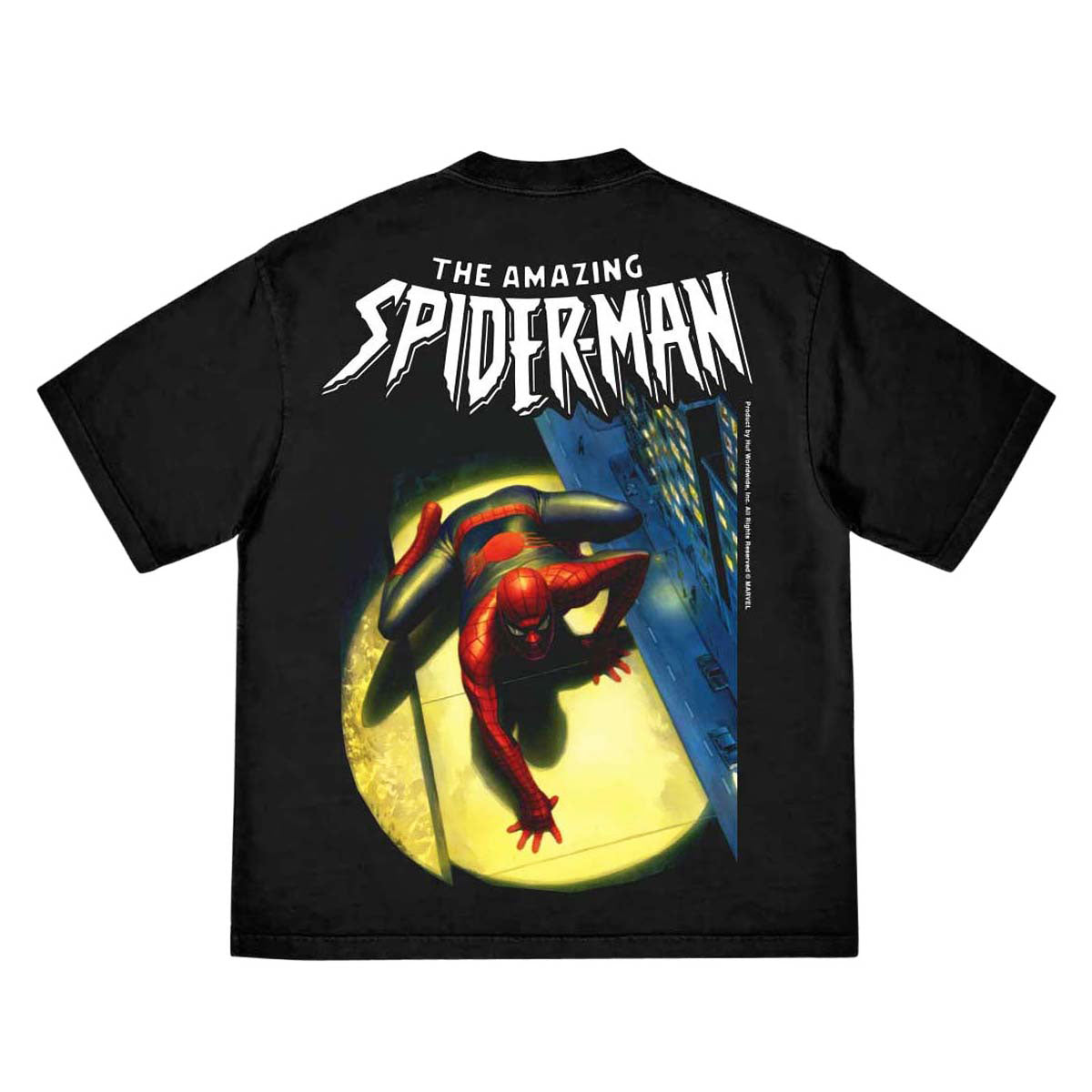 HUF x Spiderman Spotted T-Shirt - Black image 1