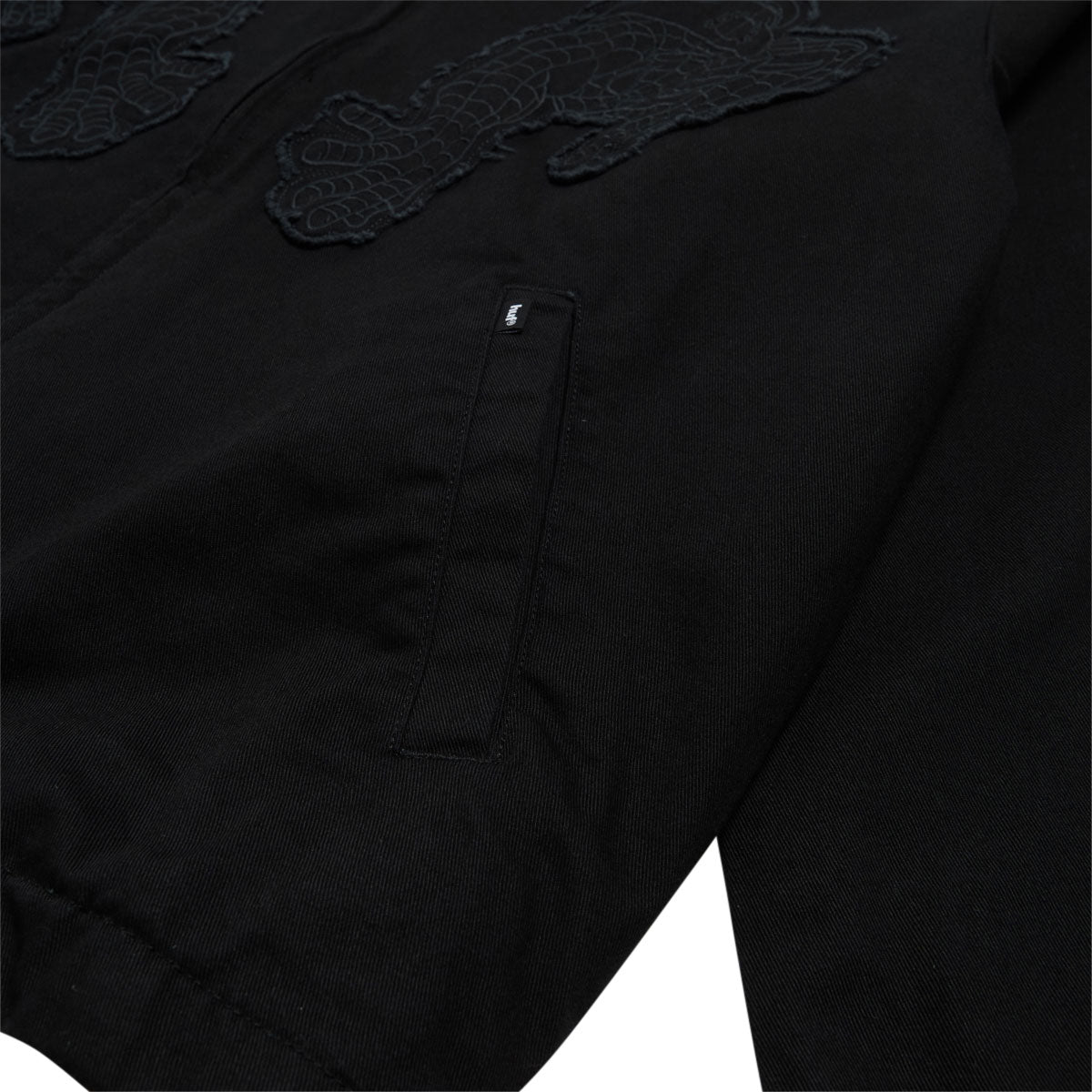 HUF x Spiderman Work Jacket - Black image 5