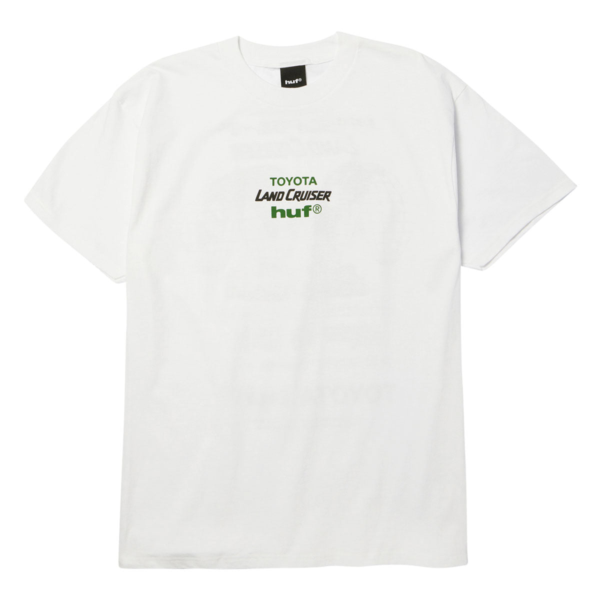 HUF x Toyota Land Cruiser Global T-Shirt - White image 2