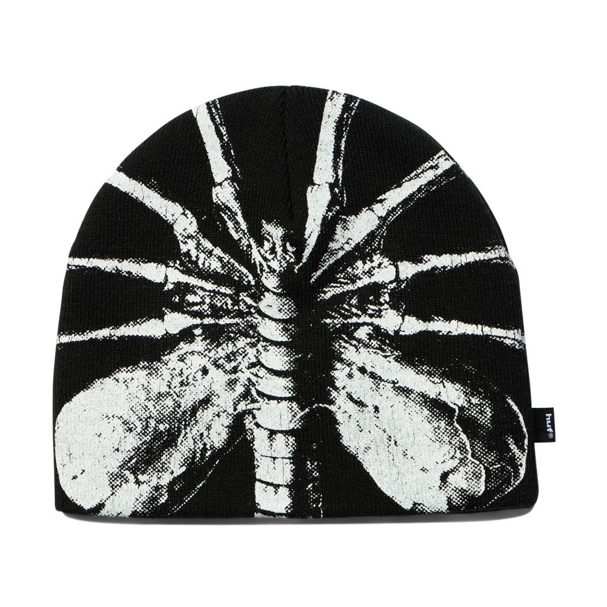HUF x Aliens Facehugger Skull Beanie - Black image 1