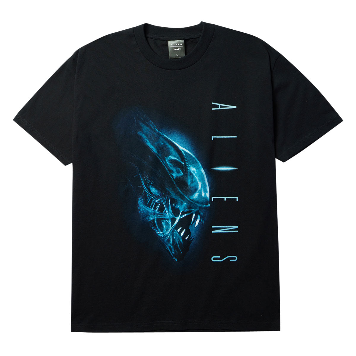 HUF x Aliens Xenomorph T-Shirt - Black image 1