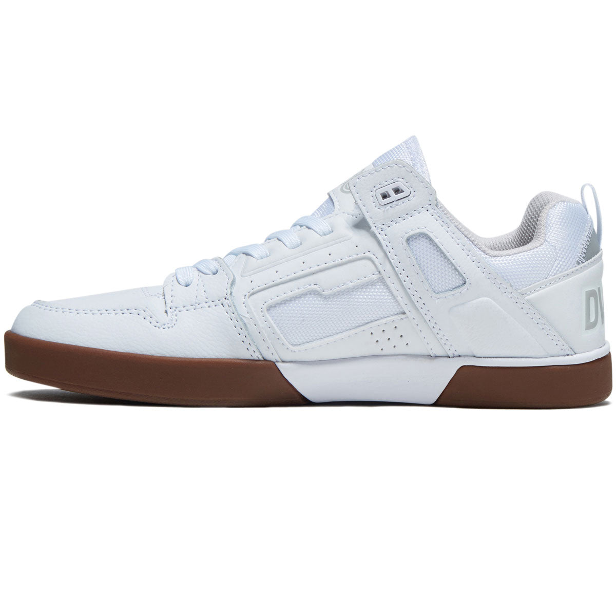 DVS Comanche LT Shoes - White/White/Gum image 2