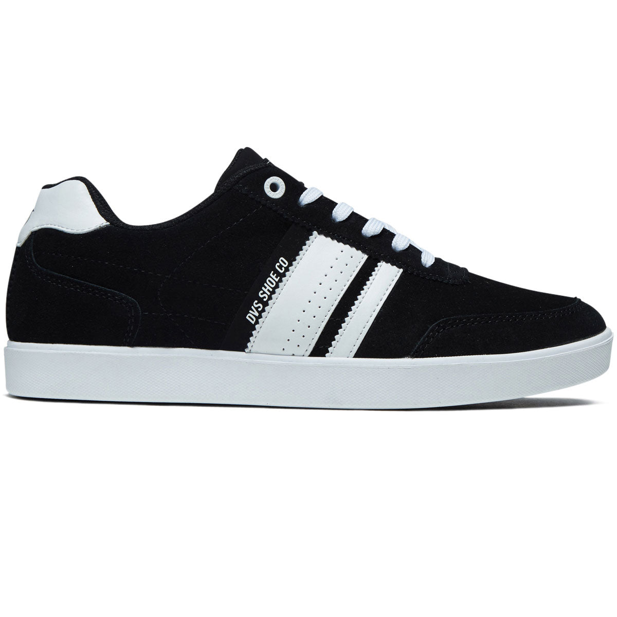 DVS Milan CS Shoes - Black/Black/White image 1