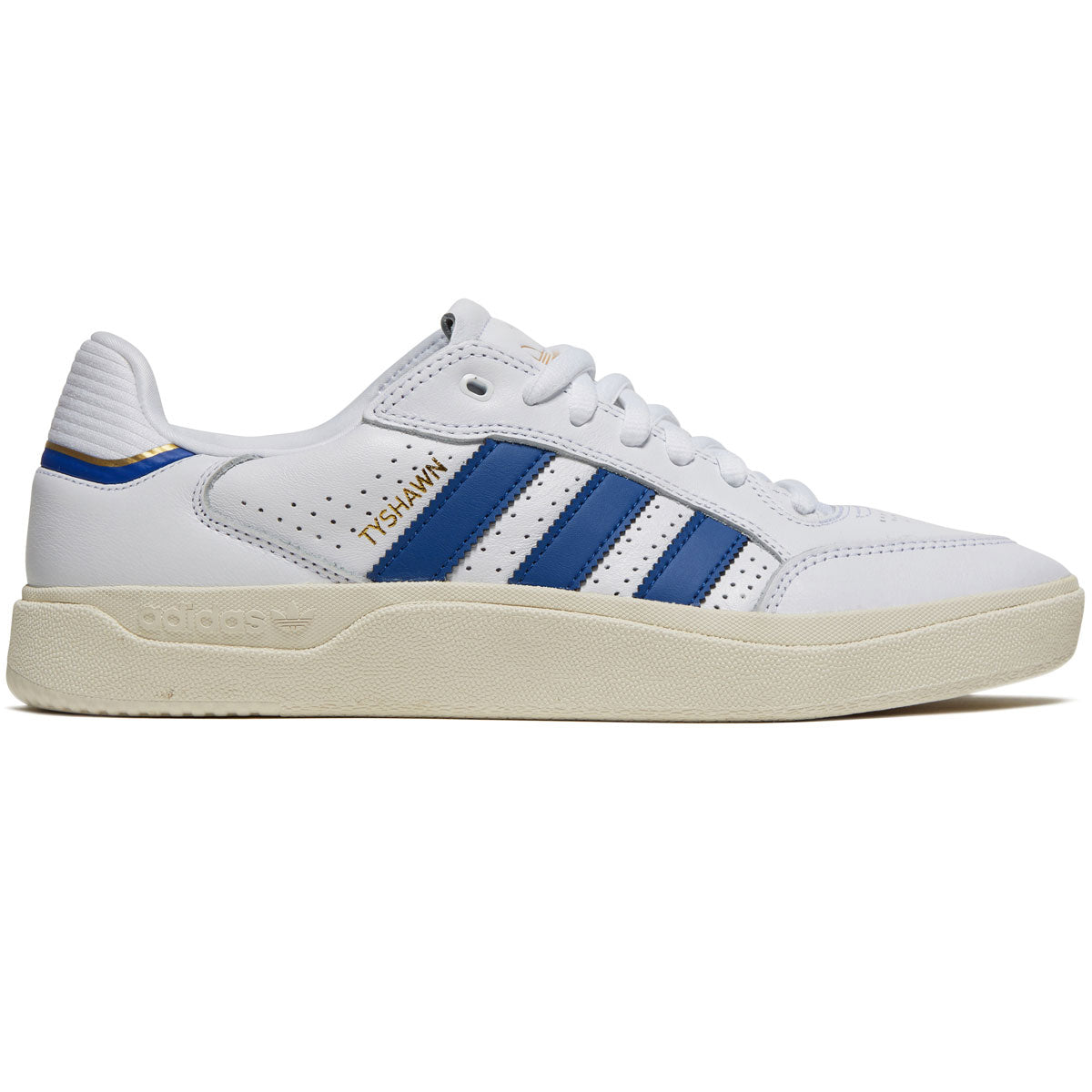 Adidas Tyshawn Low Shoes - White/Royal Blue/Chalk White image 1