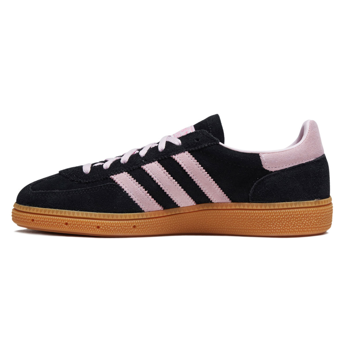 Adidas Womens Handball Spezial Shoes - Core Black/Clear Pink/Gum image 2