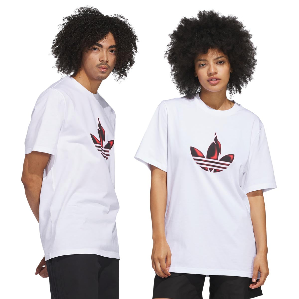 Adidas Tref Torch T-Shirt - White image 2