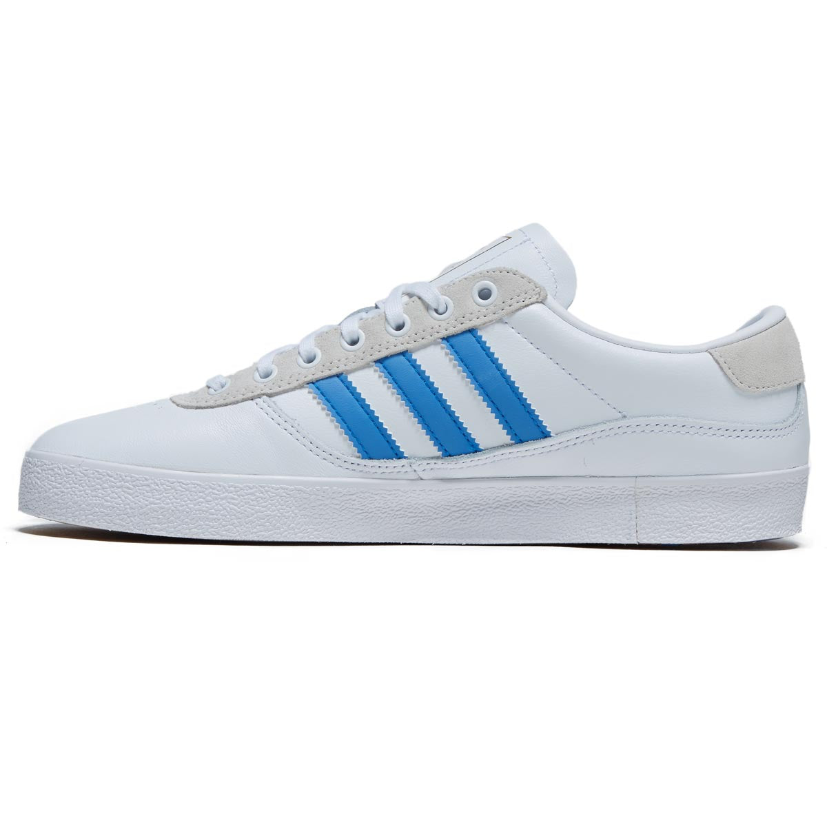 Adidas Puig Indoor Shoes - White/Bluebird/Gold Metallic image 2