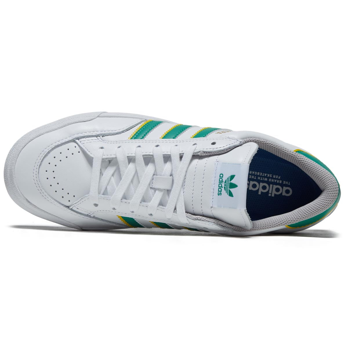 Adidas Nora Shoes - Ftwr White/Court Green/Yellow image 3