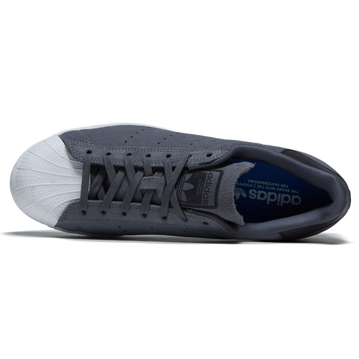 Adidas Superstar ADV Shoes - Grey/Black/White image 3