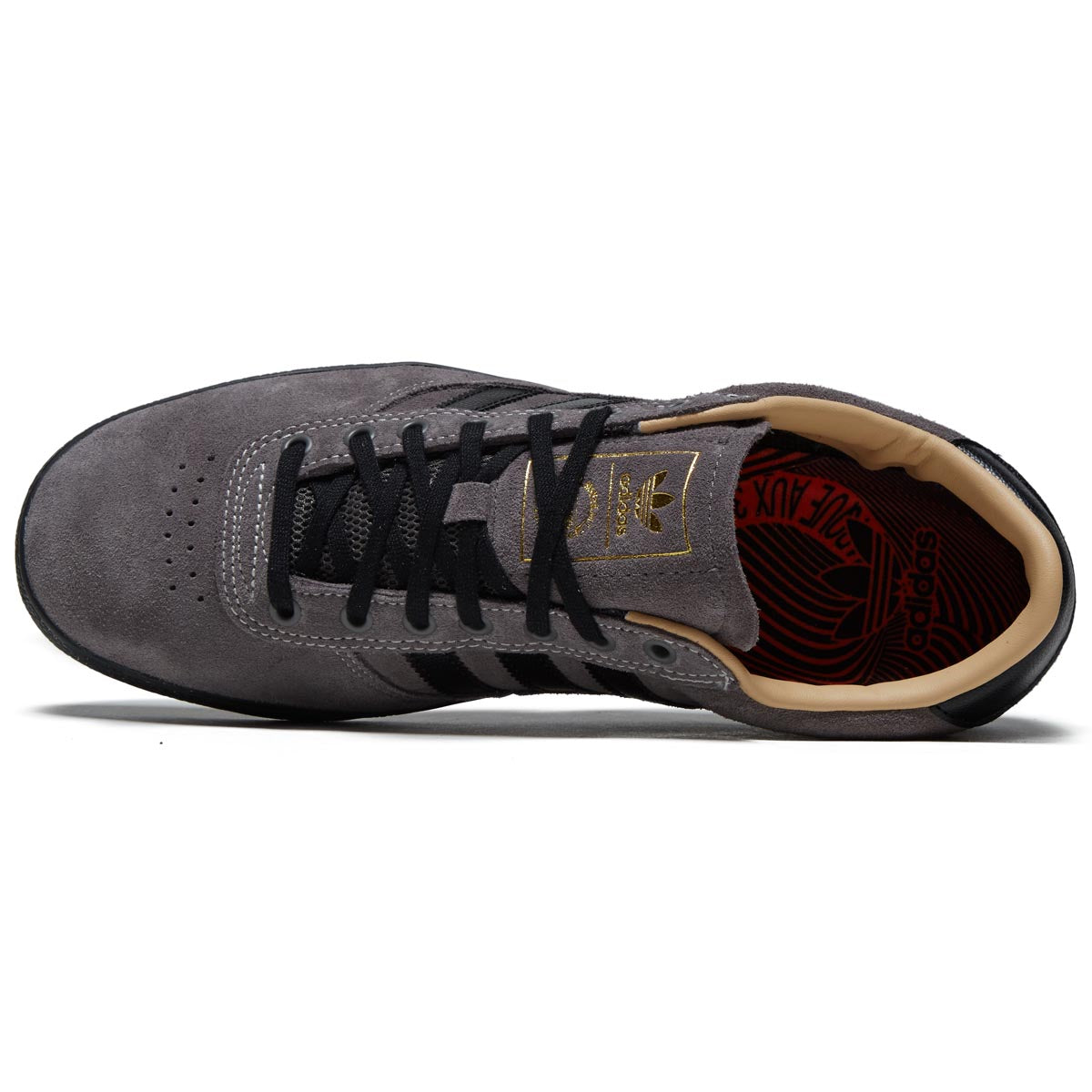 Adidas Puig Indoor Shoes - Charcoal/Core Black/Core White image 3