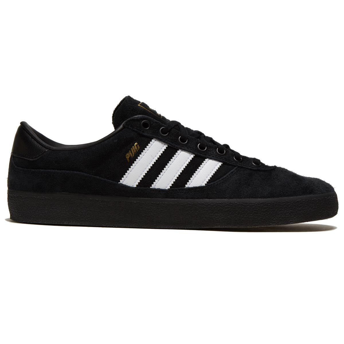 Adidas Puig Indoor Shoes - Black/White/Black image 1