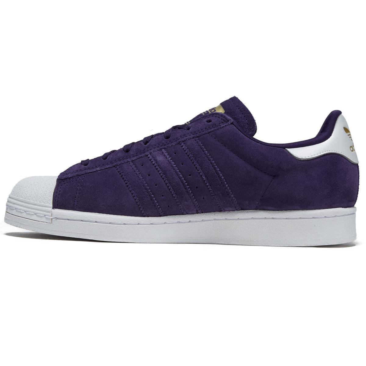 Adidas Superstar Adv Shoes - Core Purple/Zero Metallic/Gold Metallic image 2