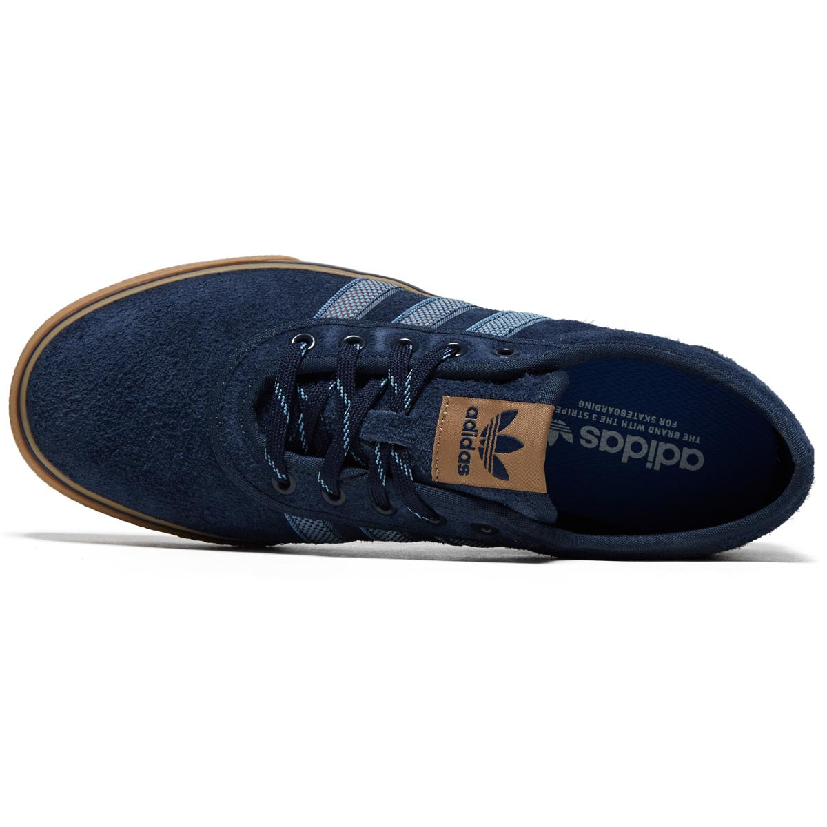 Adidas Adi Ease Shoes - Night Indigo/Premiere Brown/Gum Three image 3