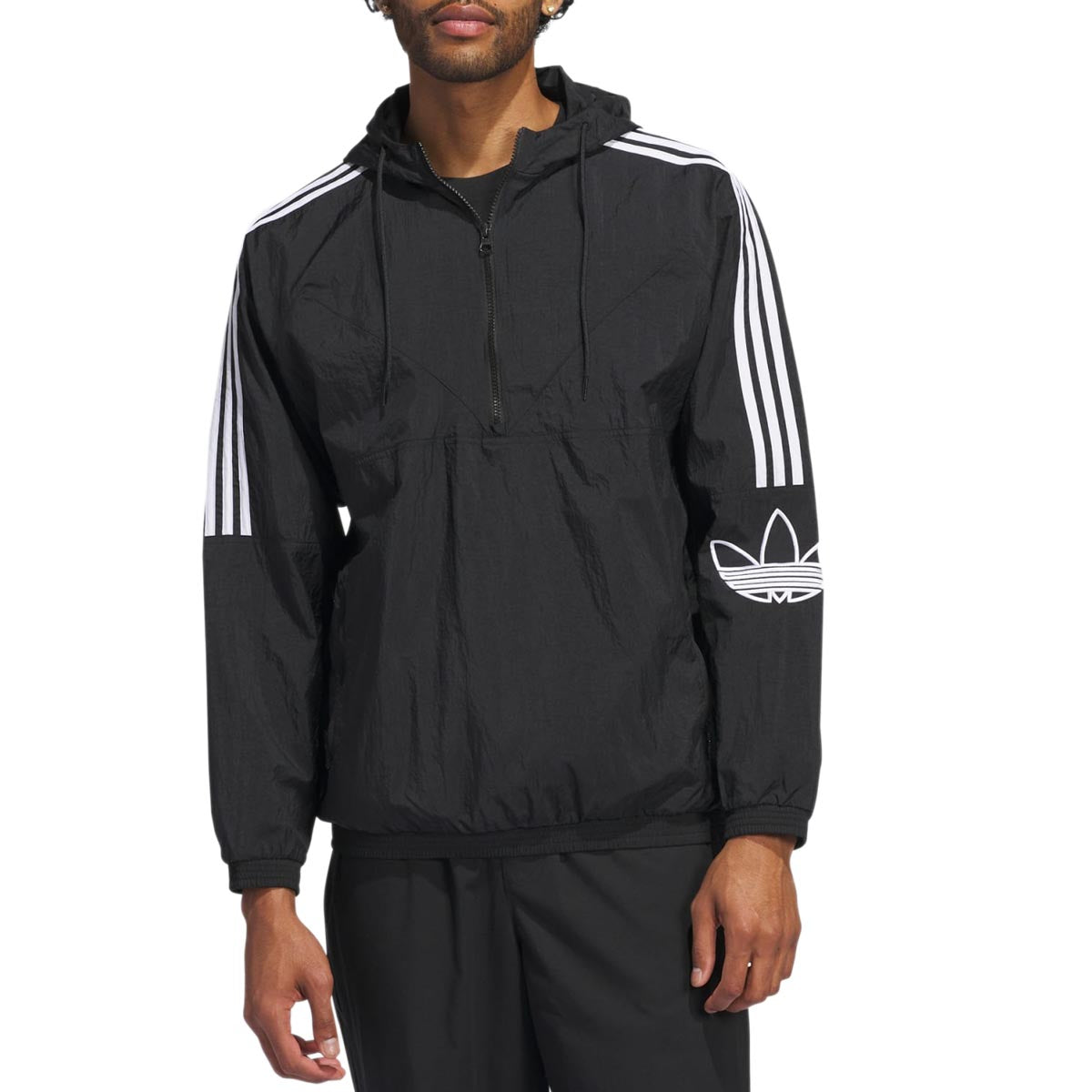 Adidas Skateboarding Classics Anorak Jacket - Black image 1