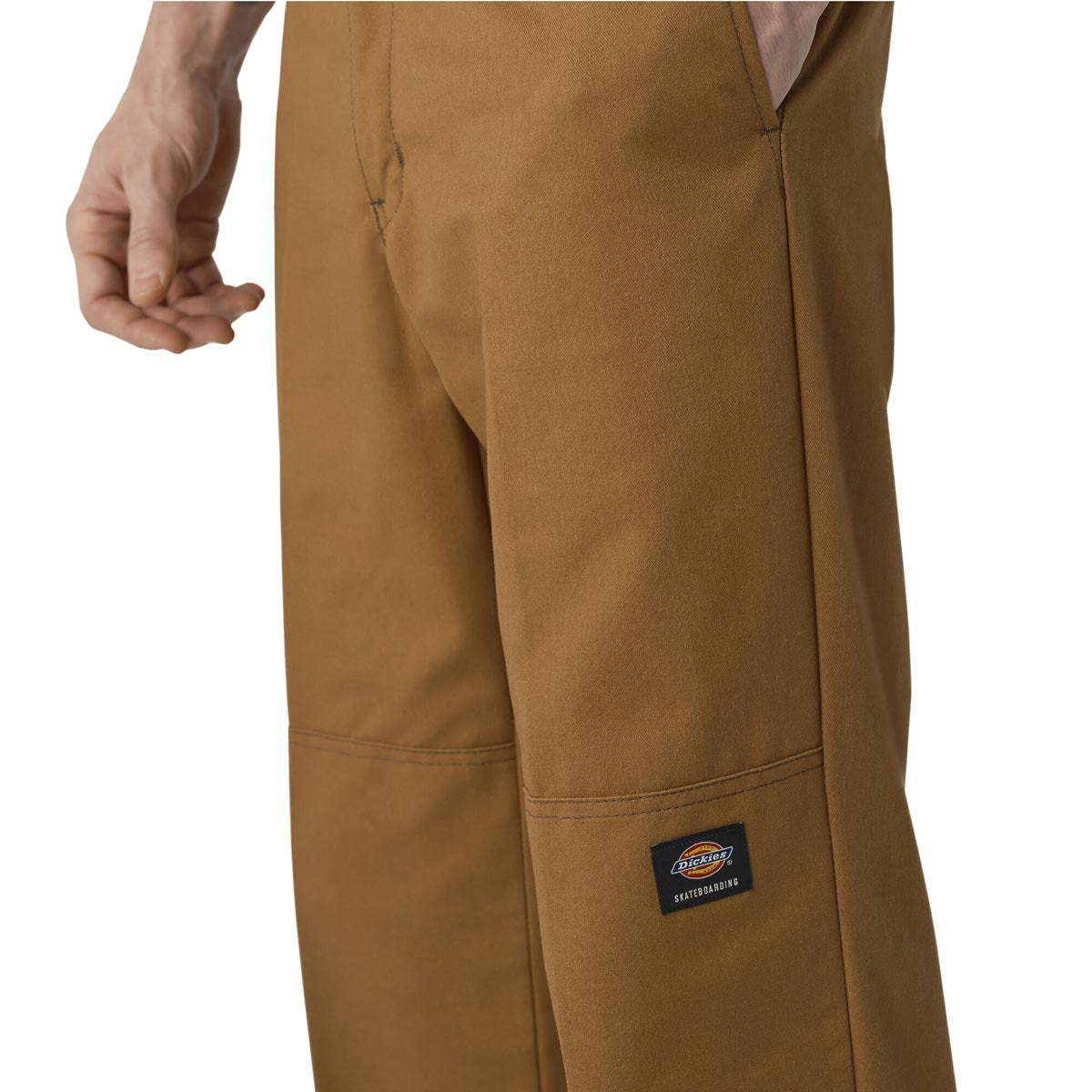 Dickies Regular Fit Double Knee Pants - Brown Duck/Chocolate Brown image 4