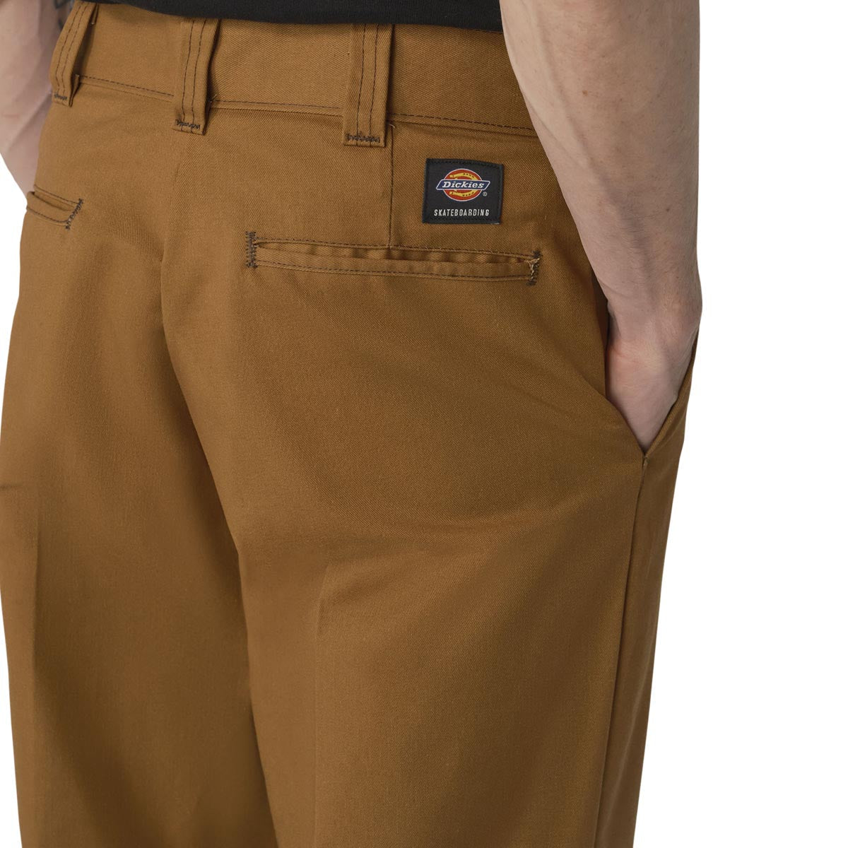 Dickies Regular Fit Double Knee Pants - Brown Duck/Chocolate Brown image 5