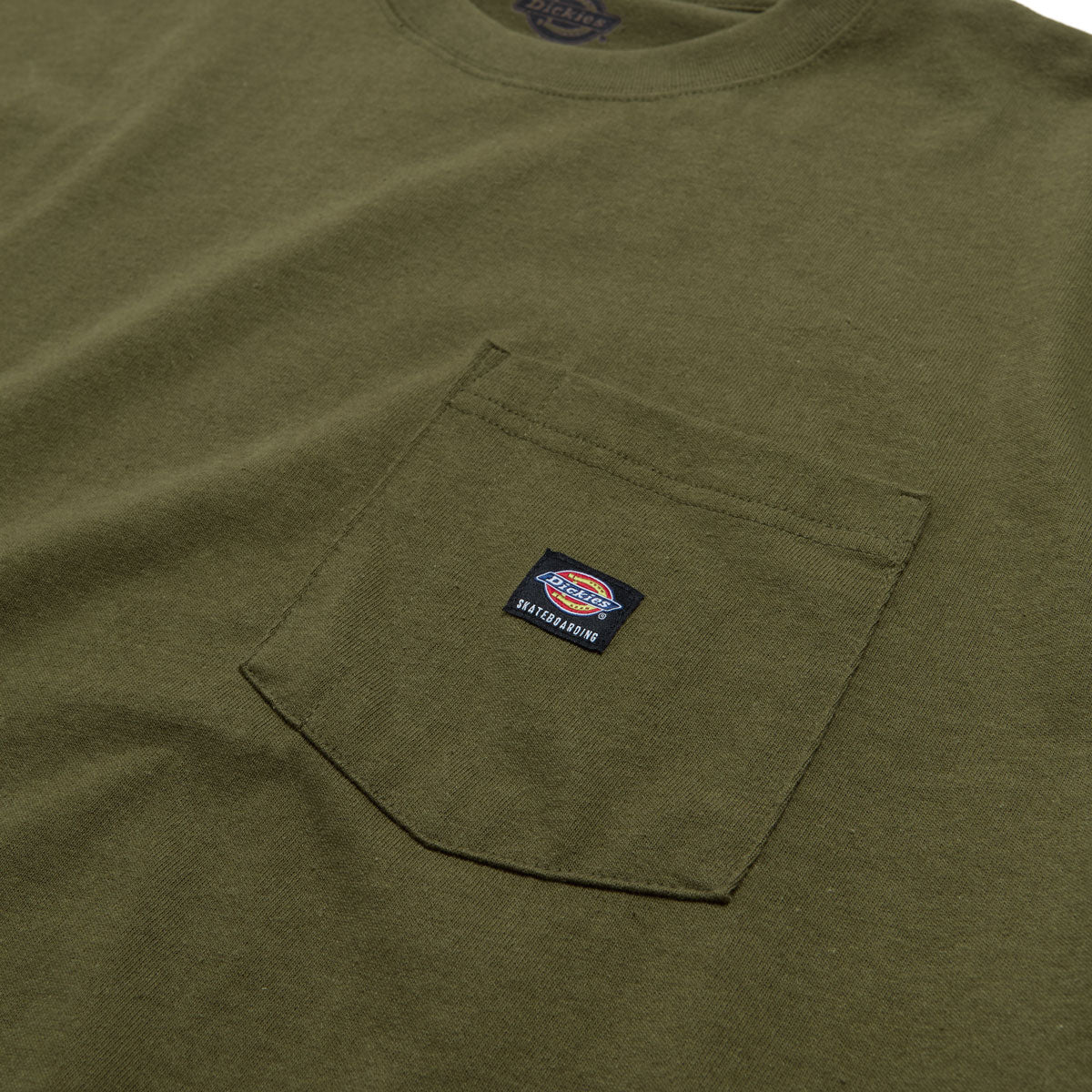 Dickies Heavyweight Pocket T-Shirt - Dark Olive image 2