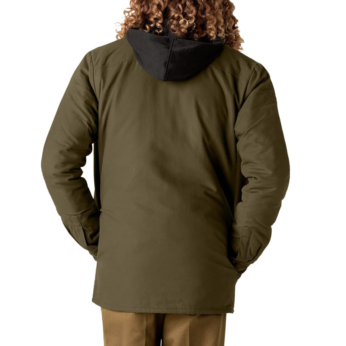 Dickies Duck Shacket Jacket - Dark Olive image 2