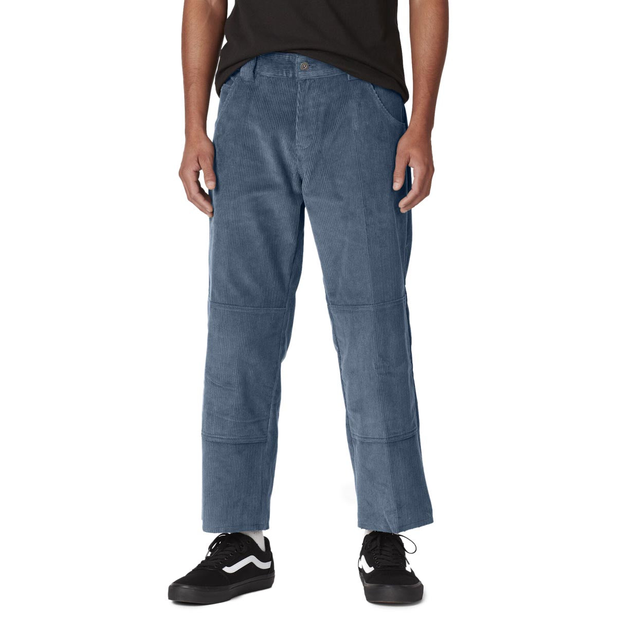 Dickies Franky Vallani Sicko Corduroy Double Knee Pants - Airforce Blue image 1