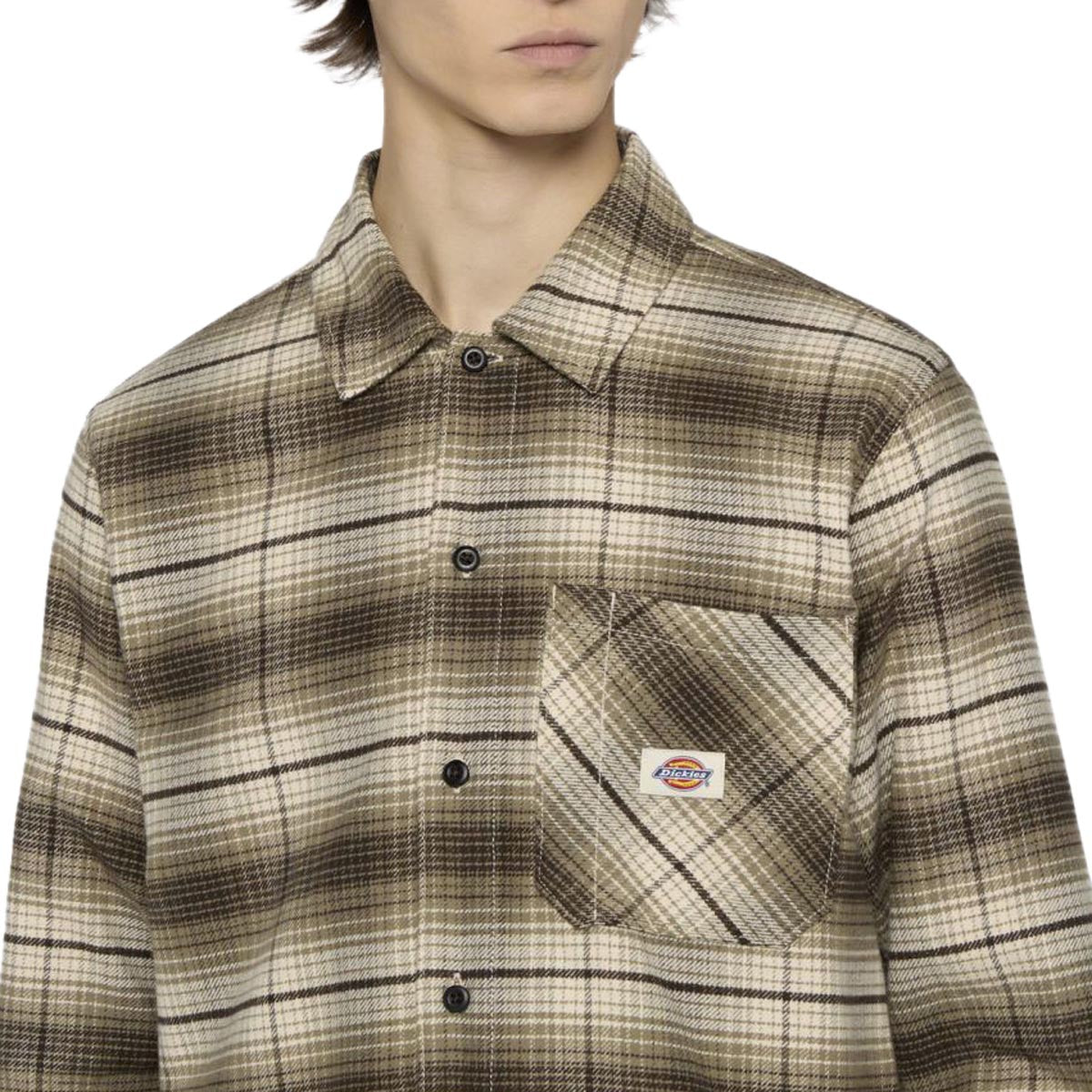 Dickies Forest Check Shirt - Imperial Green image 3