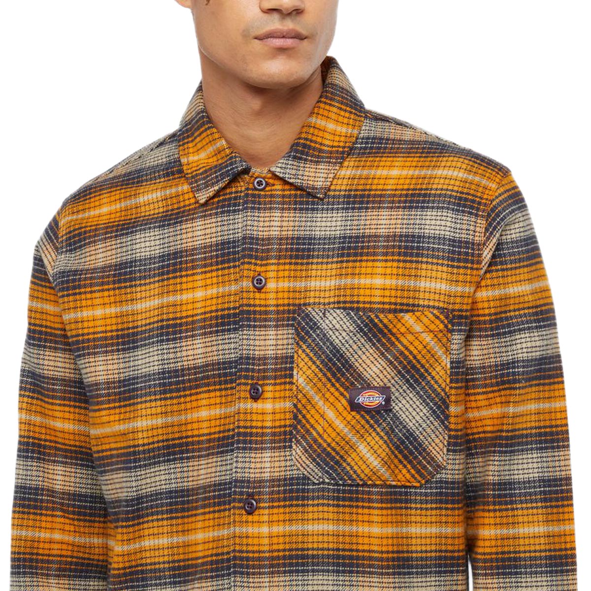 Dickies Forest Check Shirt - Inca Gold image 3