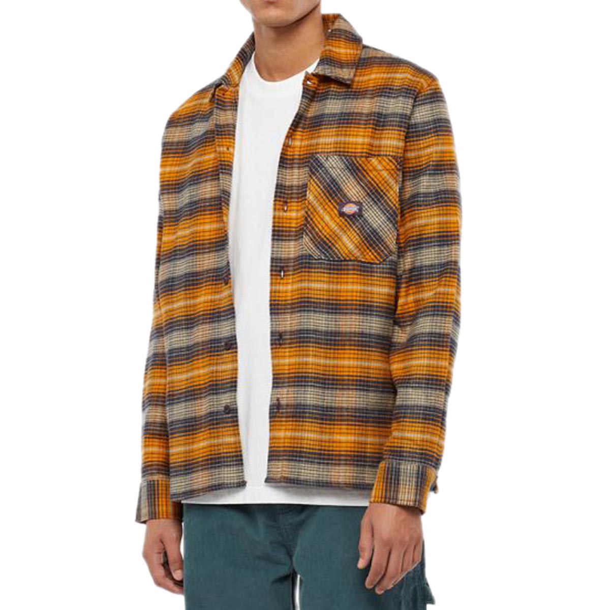 Dickies Forest Check Shirt - Inca Gold image 4